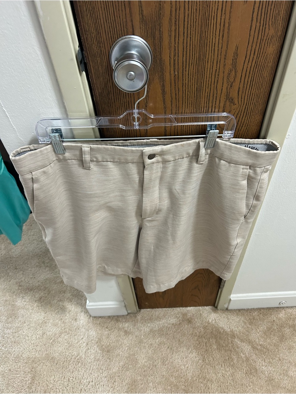 Men's Callaway Beige Casual Shorts - Lightweight Summer Style